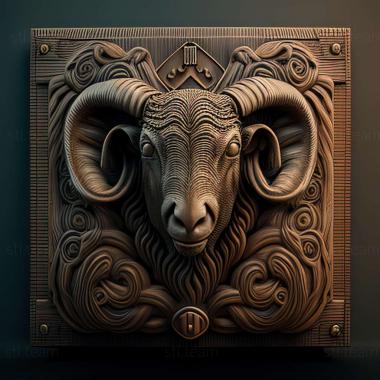 3D model electric sheep (STL)